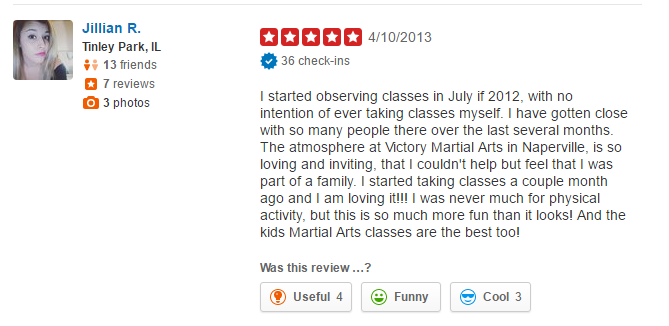 Napervile Kick boxing review